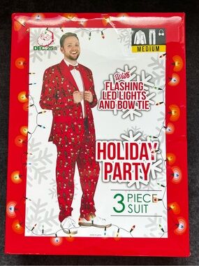 NIB Life of the Party 3 Piece Christmas Suit
